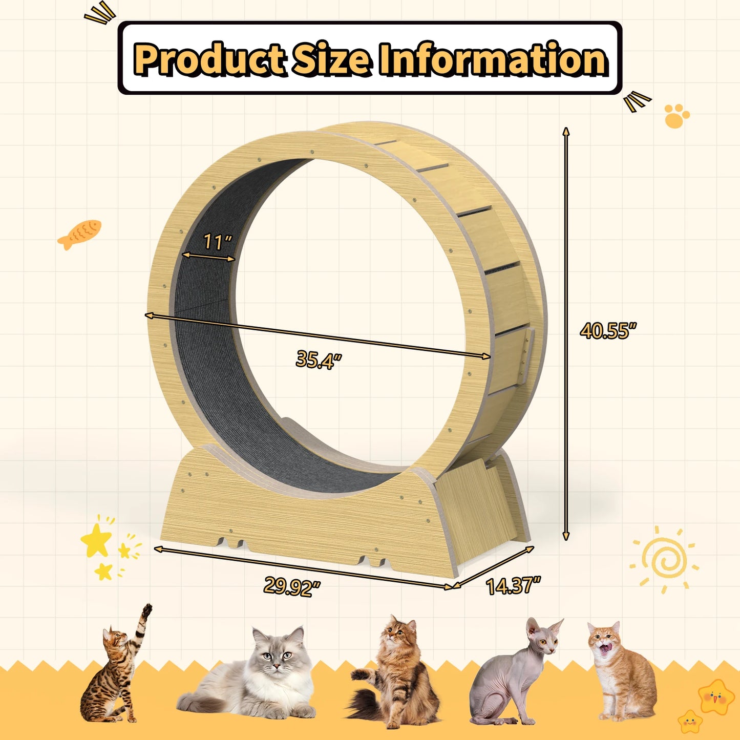 Cat Wheel.