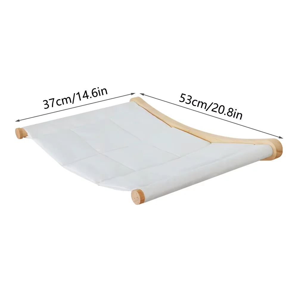Wall Mounted Cat Hammock Set.