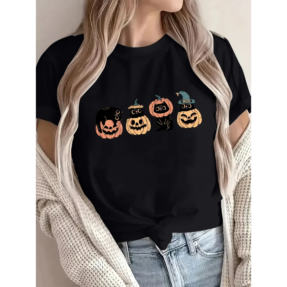 Halloween Cat T-Shirt.