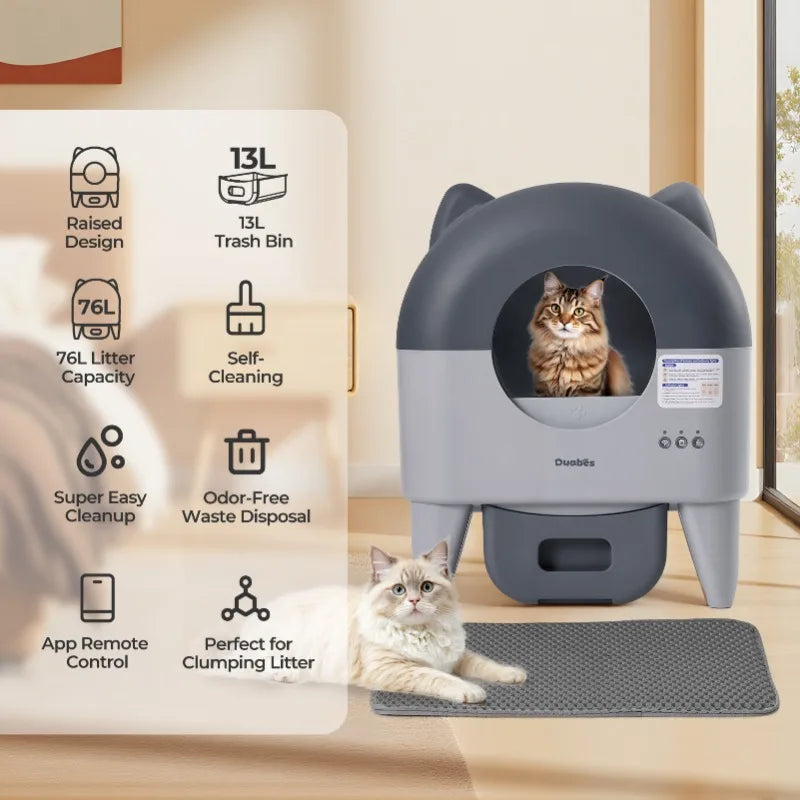 Automatic Cat Litter Box.