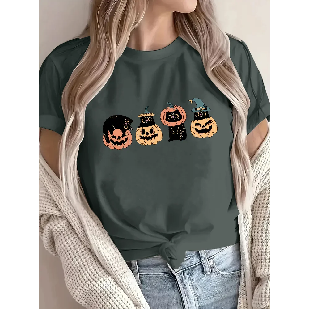 Halloween Cat T-Shirt.