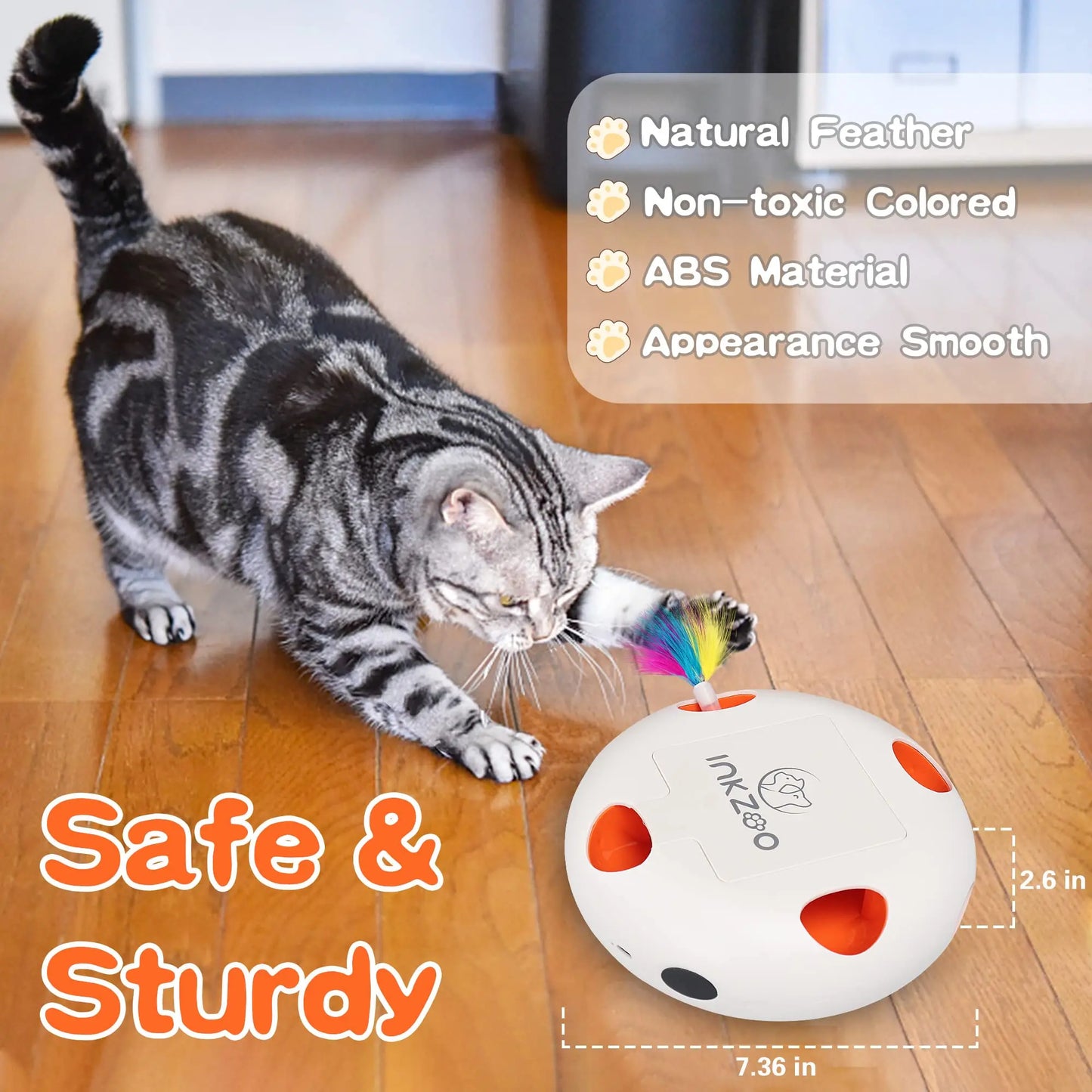 INKZOO Cat Toys.