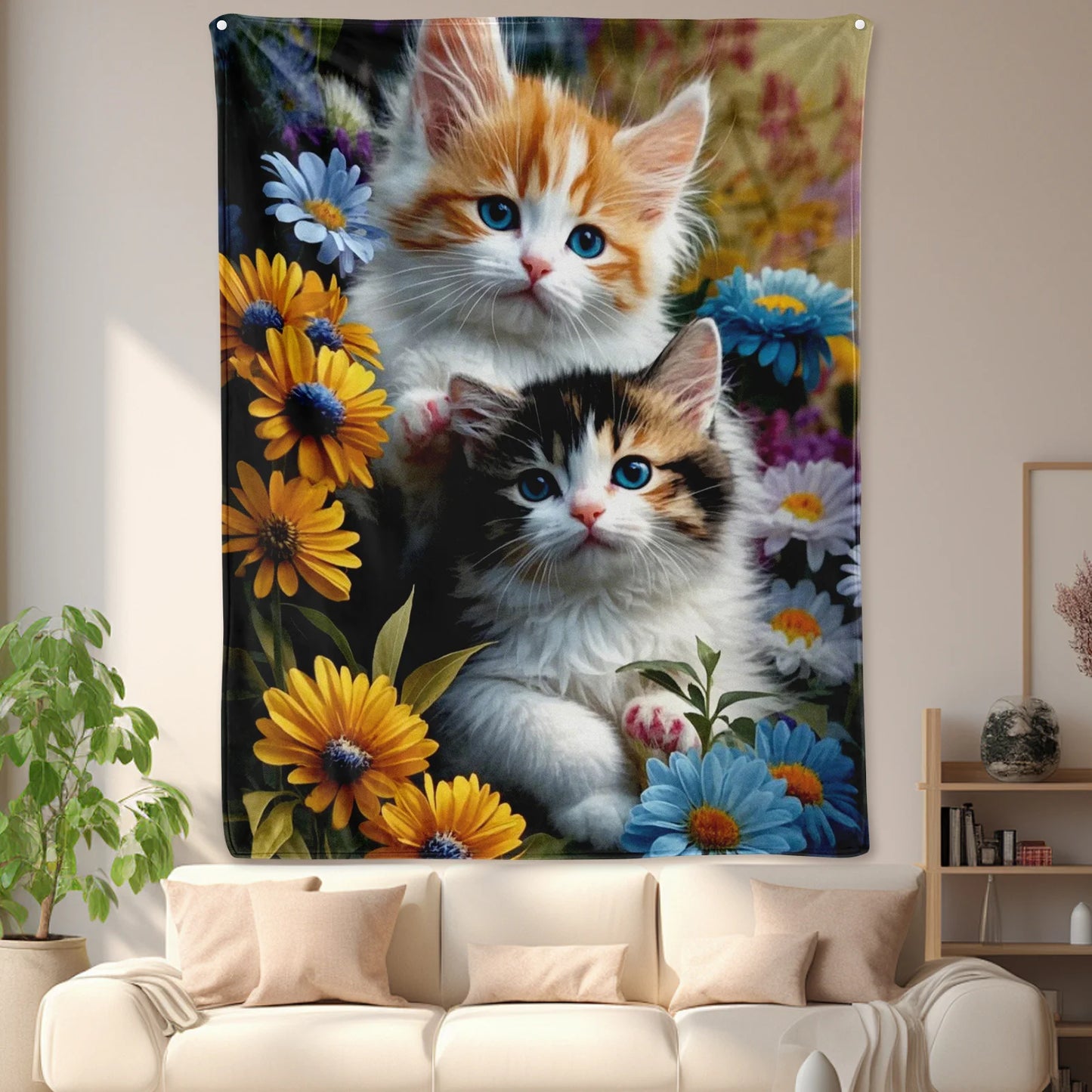 Enchanting Cat Blanket.