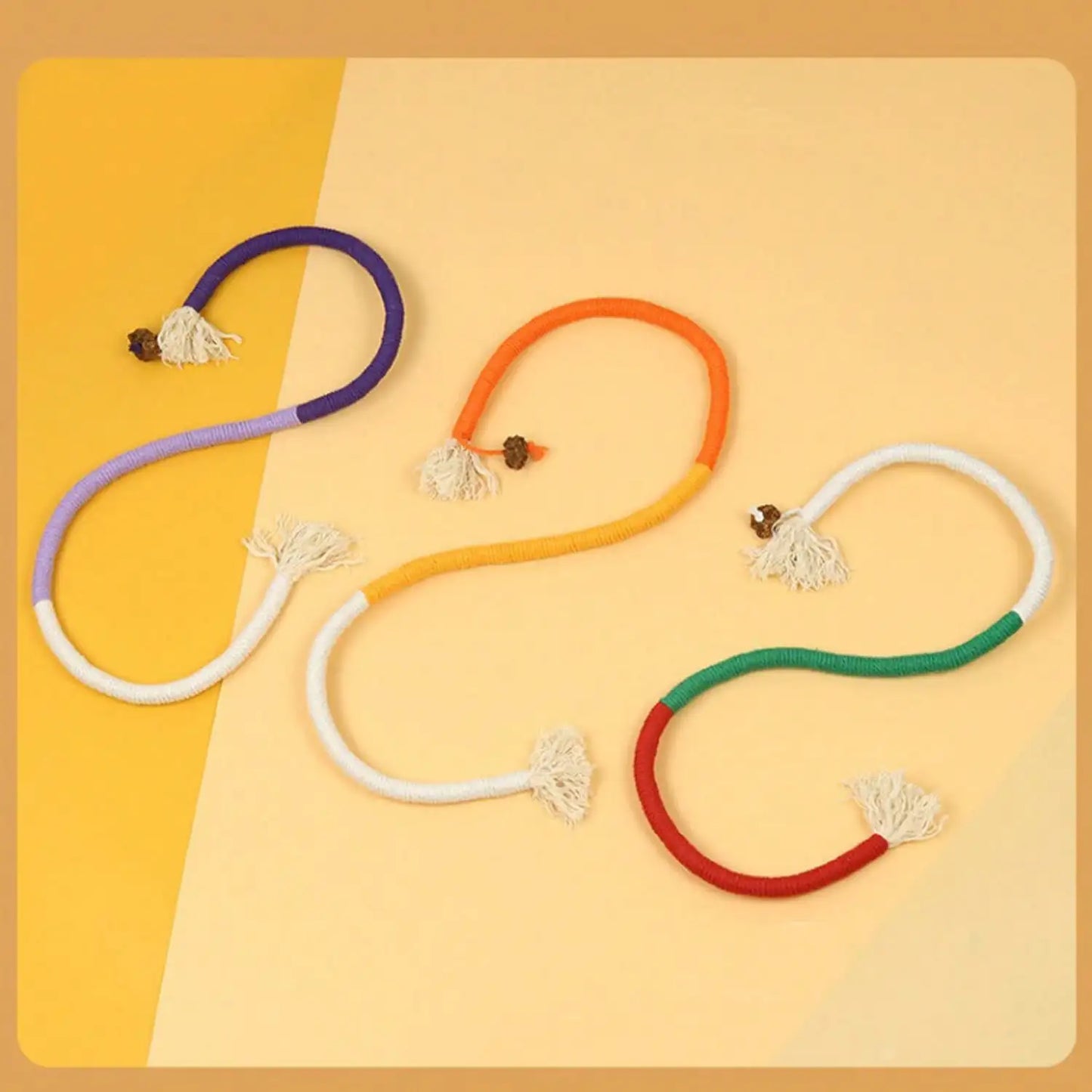 Cotton Chew Rope Cat Toy.