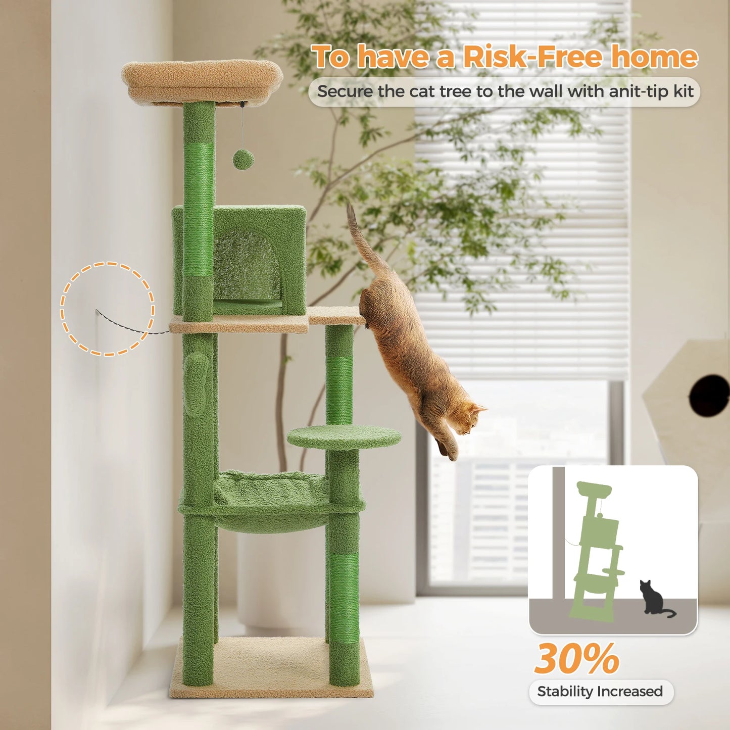 Cactus Cat Tree Tower.