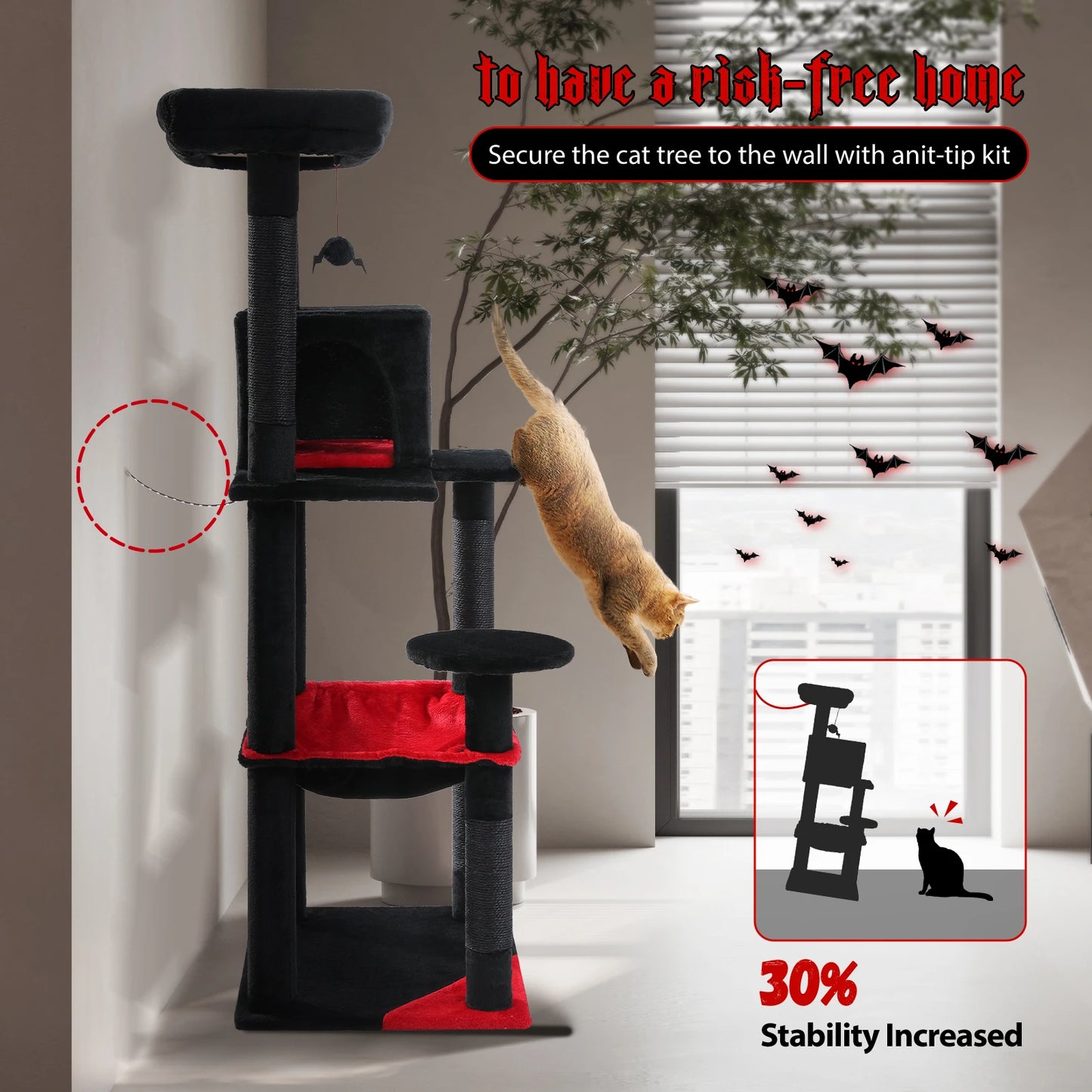 Gothic Cat Tree.