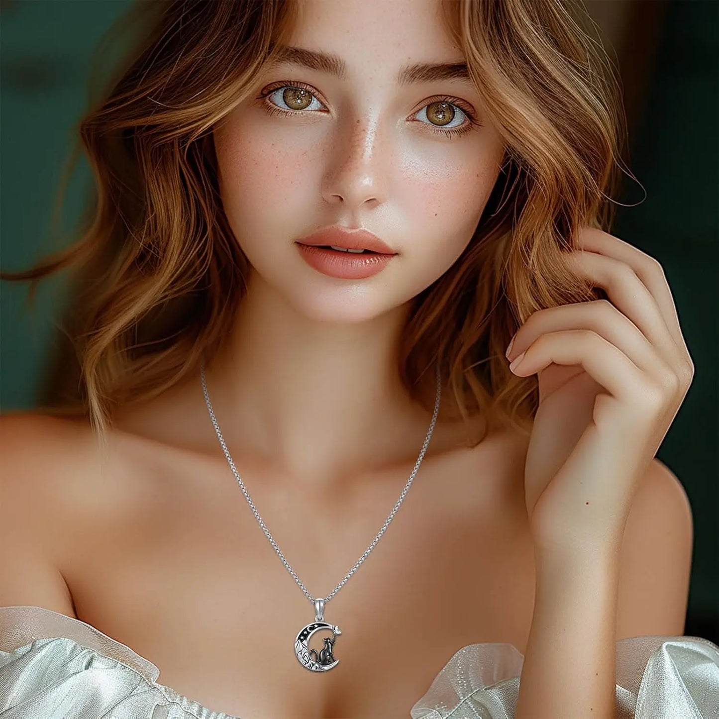 Black Cat Necklace.