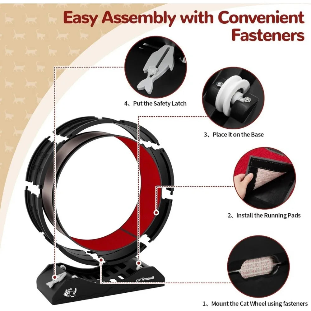 Cat Exercise Wheel.