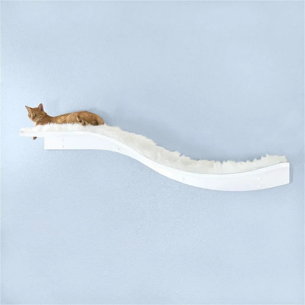 Lotus Branch Cat Shelf.