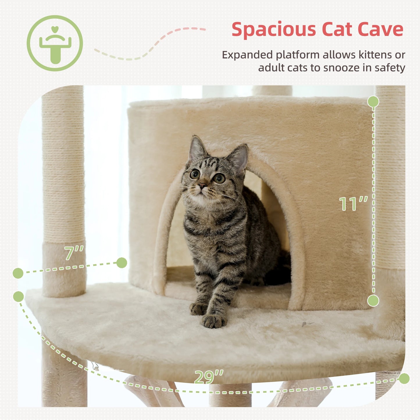 Floor to Ceiling Cat Tree.