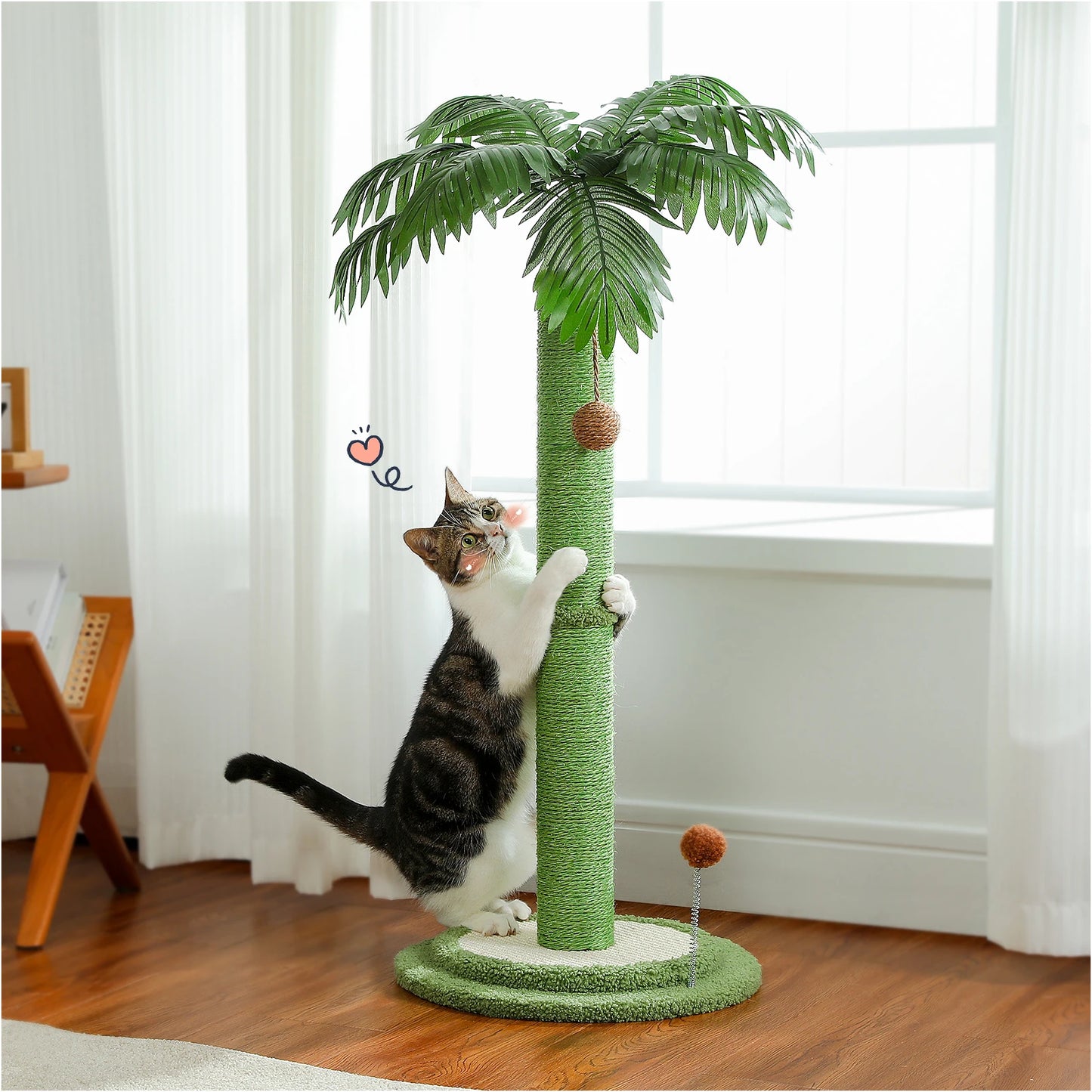 Pom Cat Scratching Post.