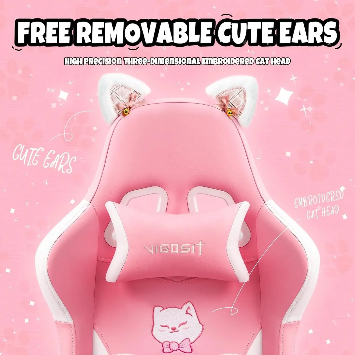 Pink Gaming Chair.