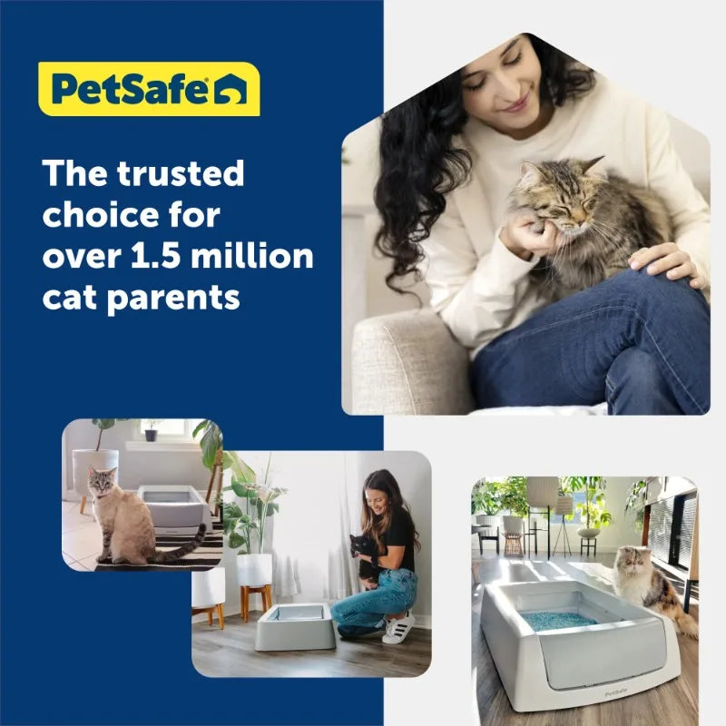 Crystal Disposable Cat Litter Trays.