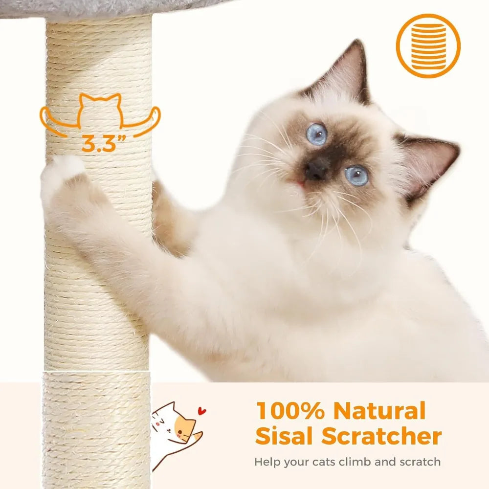 Cat Scratching Post Tree Tower,