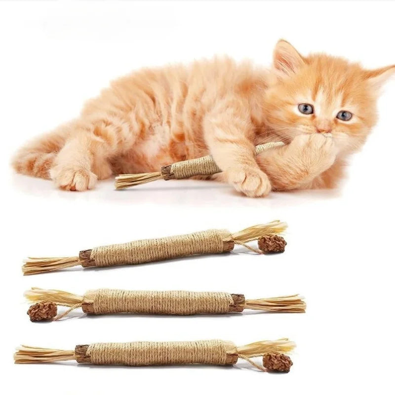 Cat Toy Stick Bite.