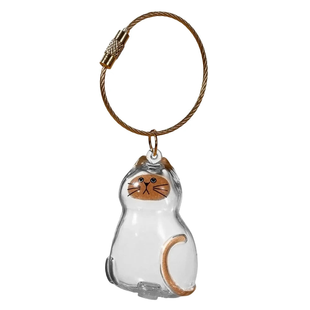 Clear Pet Hair Keepsake.