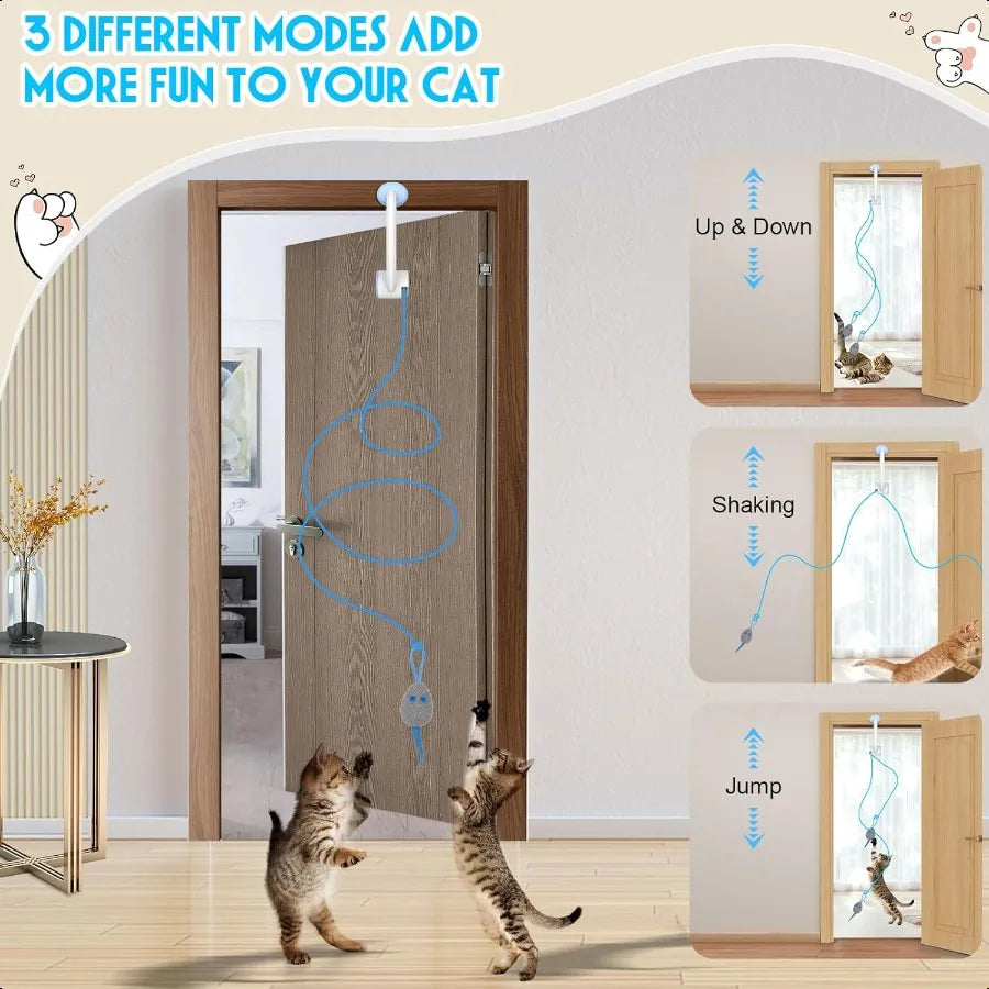 Interactive Automatic Door Cat Toy.
