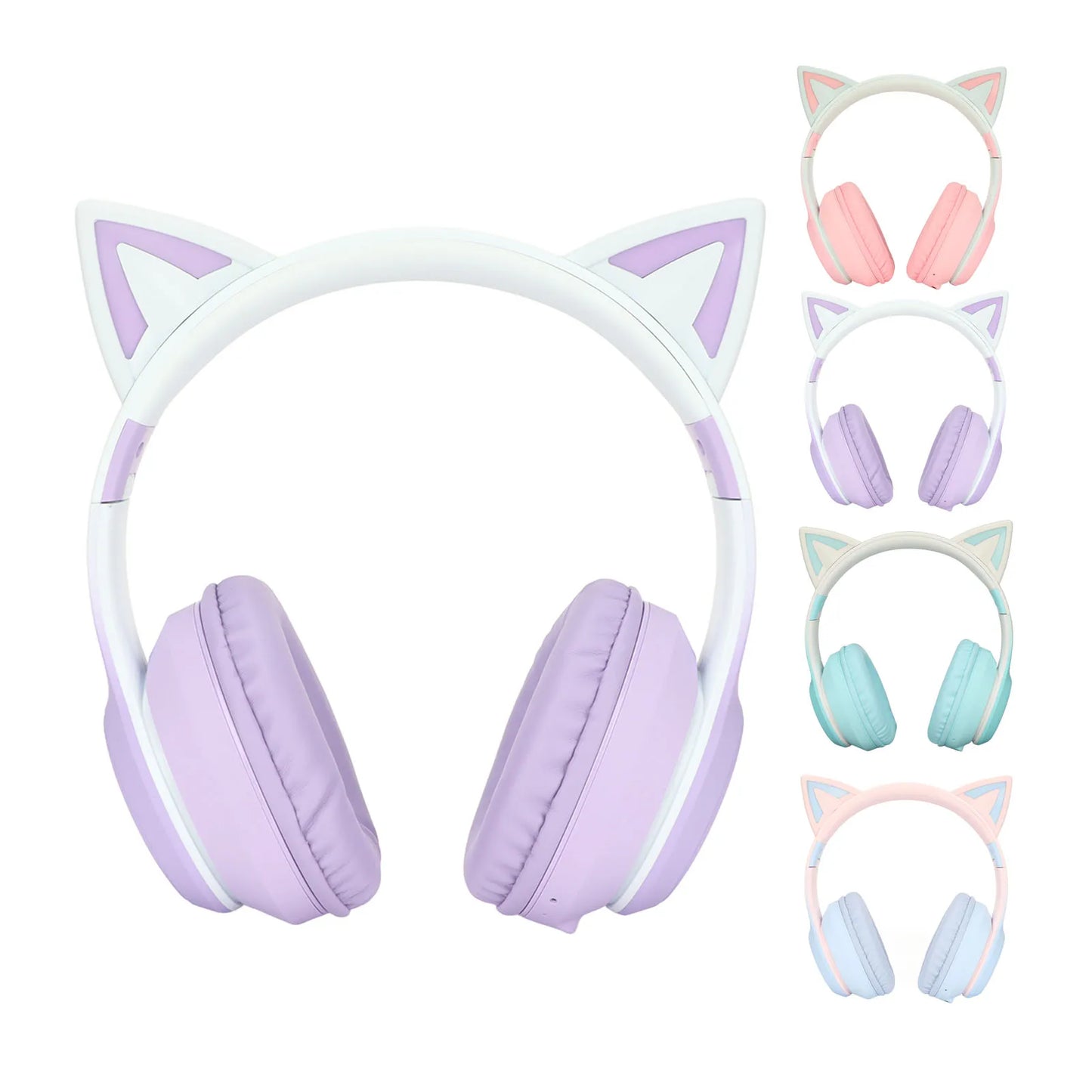 Cat Ear Bluetooth Headphones.