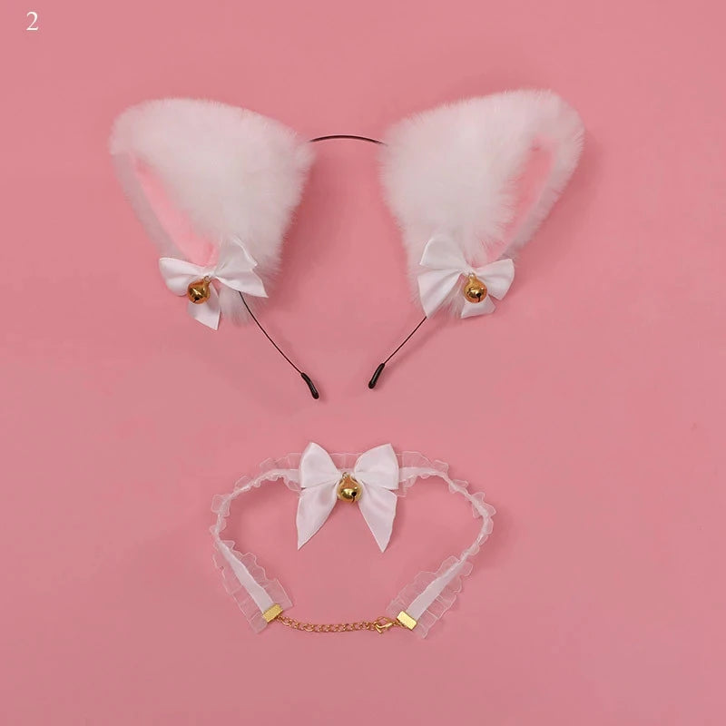 Furry Cat Ears and Tail.