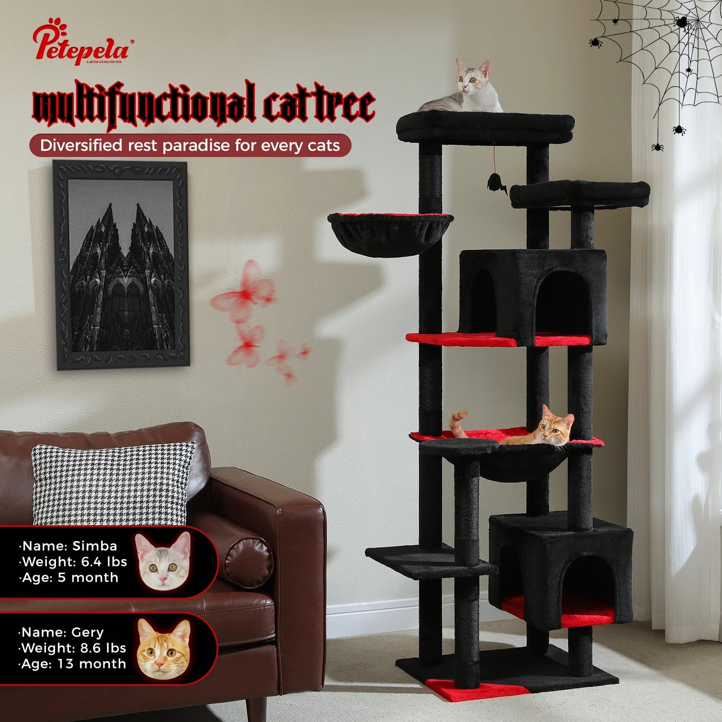 Tall Cat Tree.