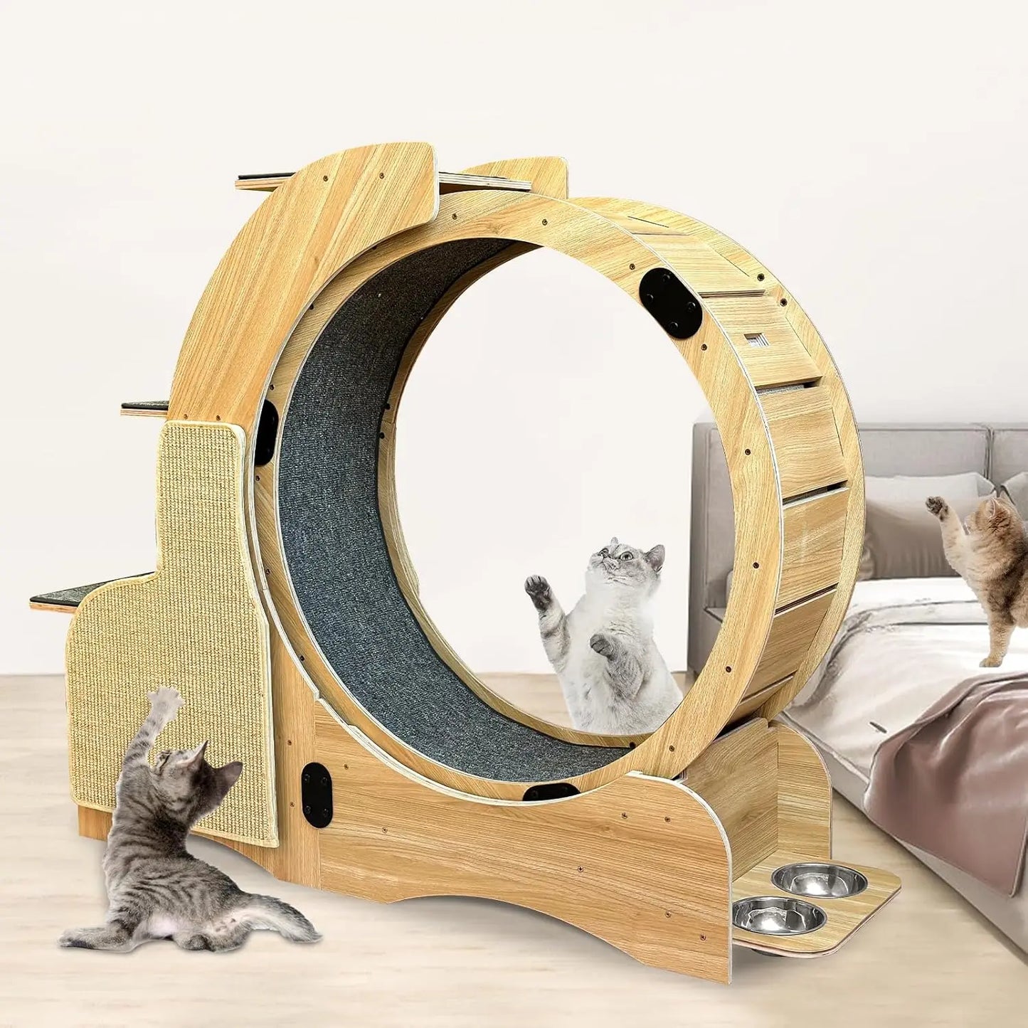 Upgraded Cat Wheel.