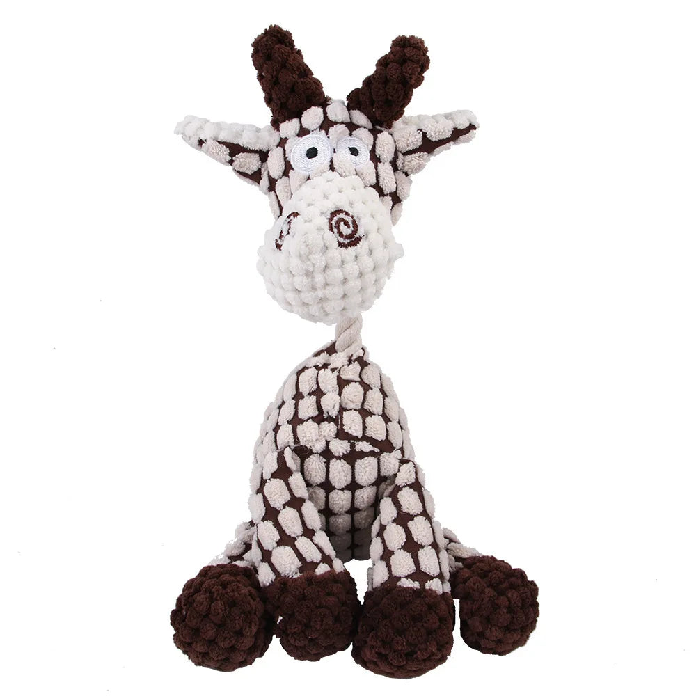 Plush Squeaky Puppy Chew Toys. I