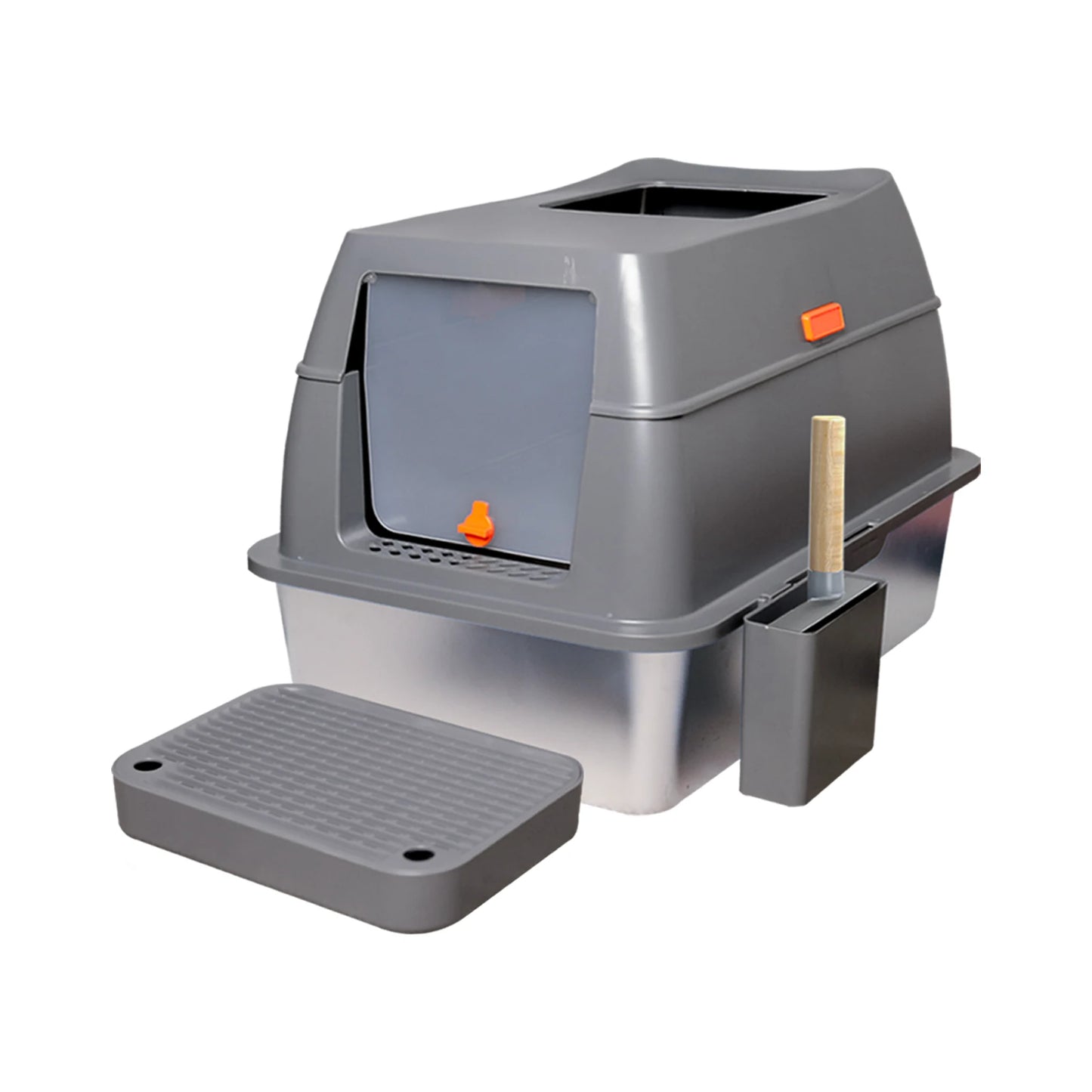 Enclosed Cat Litter Box.