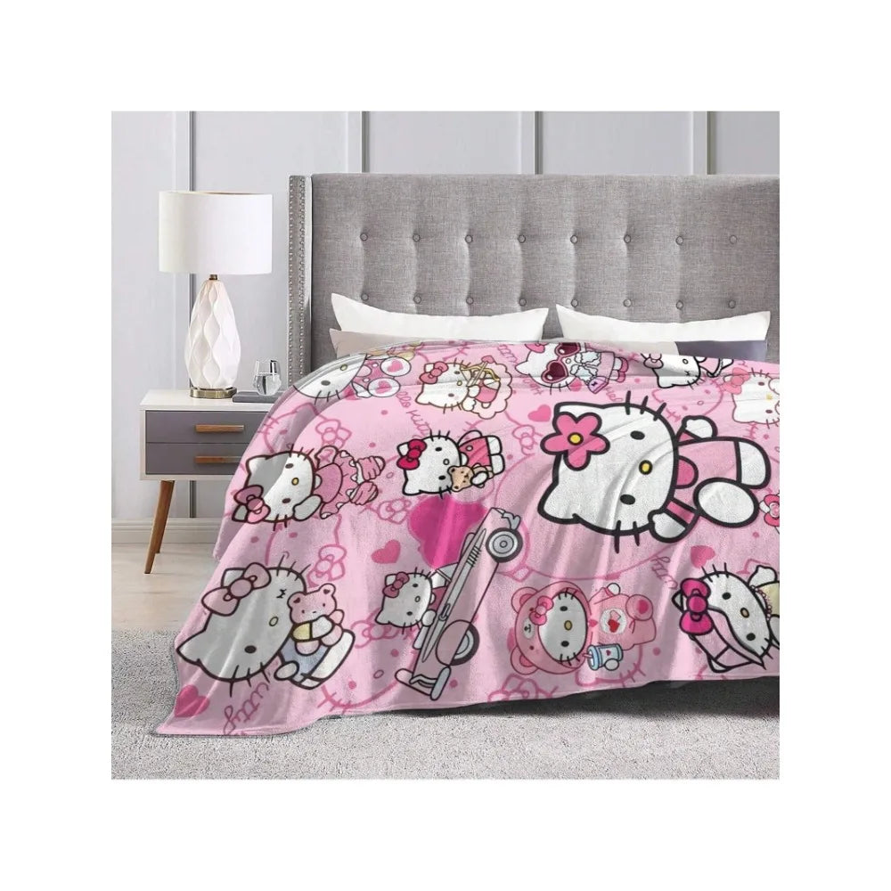 Hello Kitty Flannel Blanket.