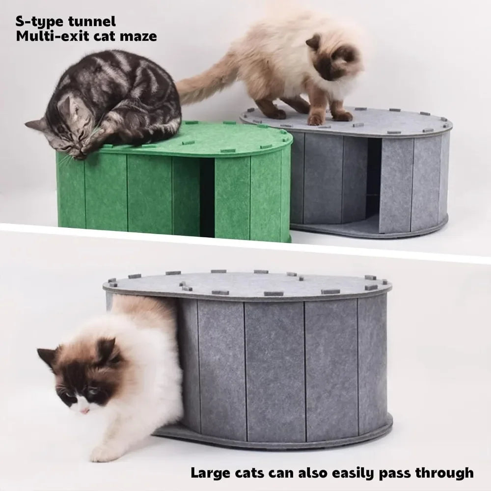 Cat Tunnel Bed.