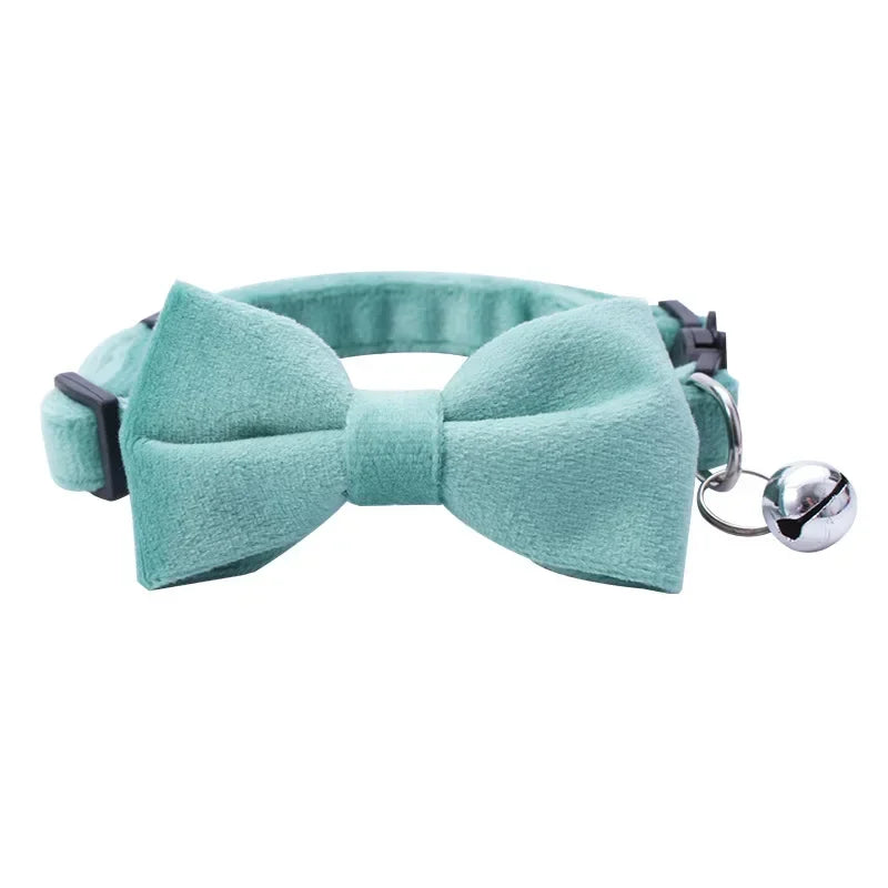 Adjustable Cat Bow Collar.
