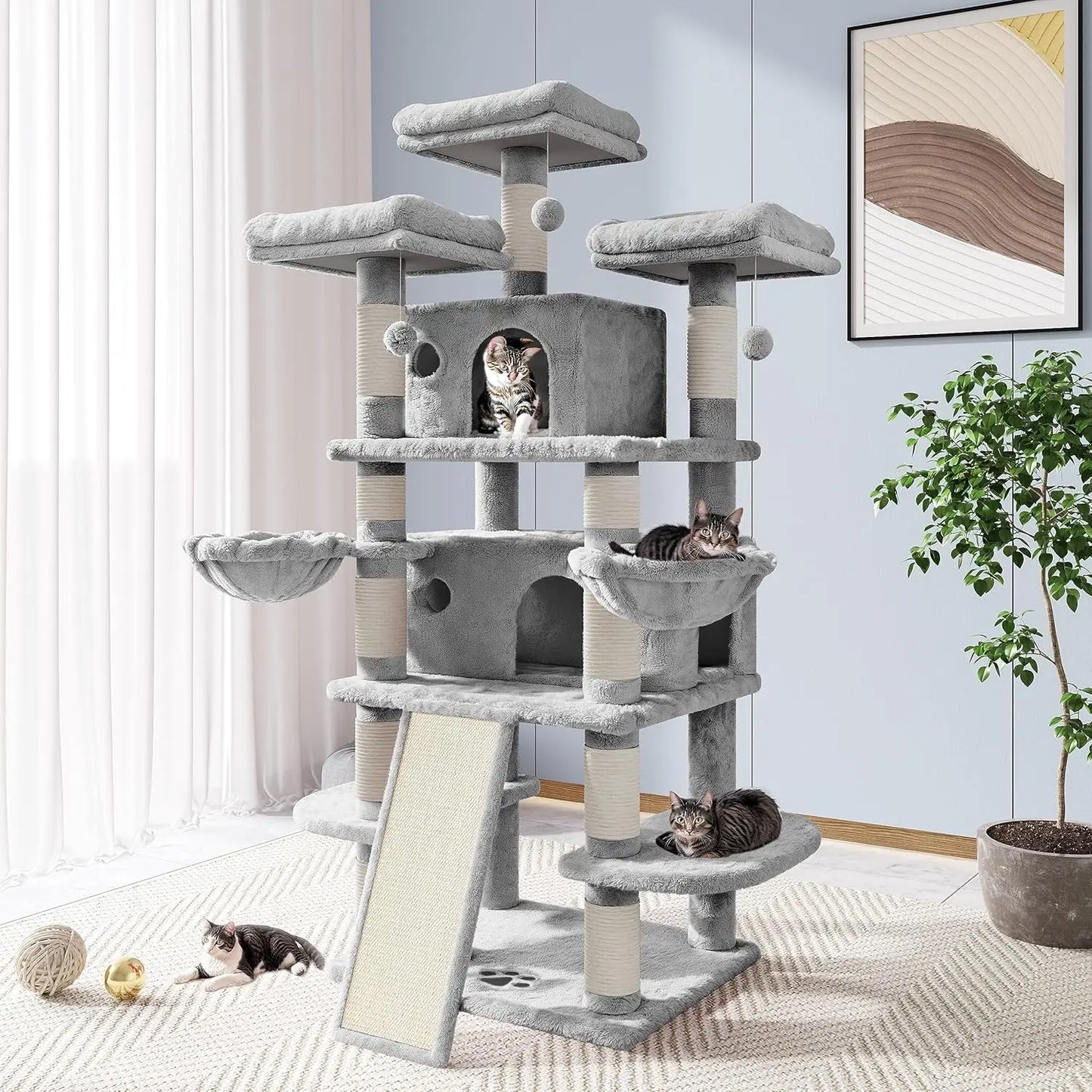 Cat Treehouse.