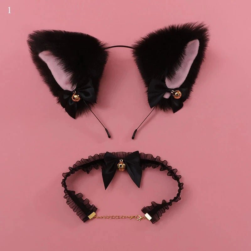 Furry Cat Ears and Tail.
