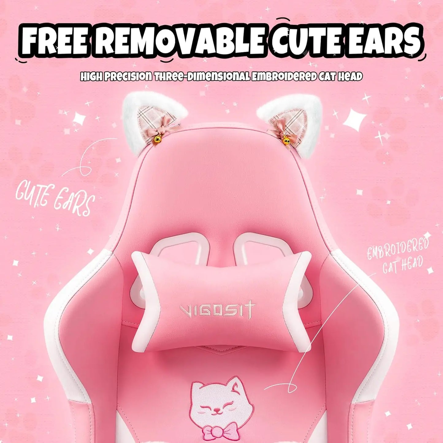 Pink Gaming Chair.