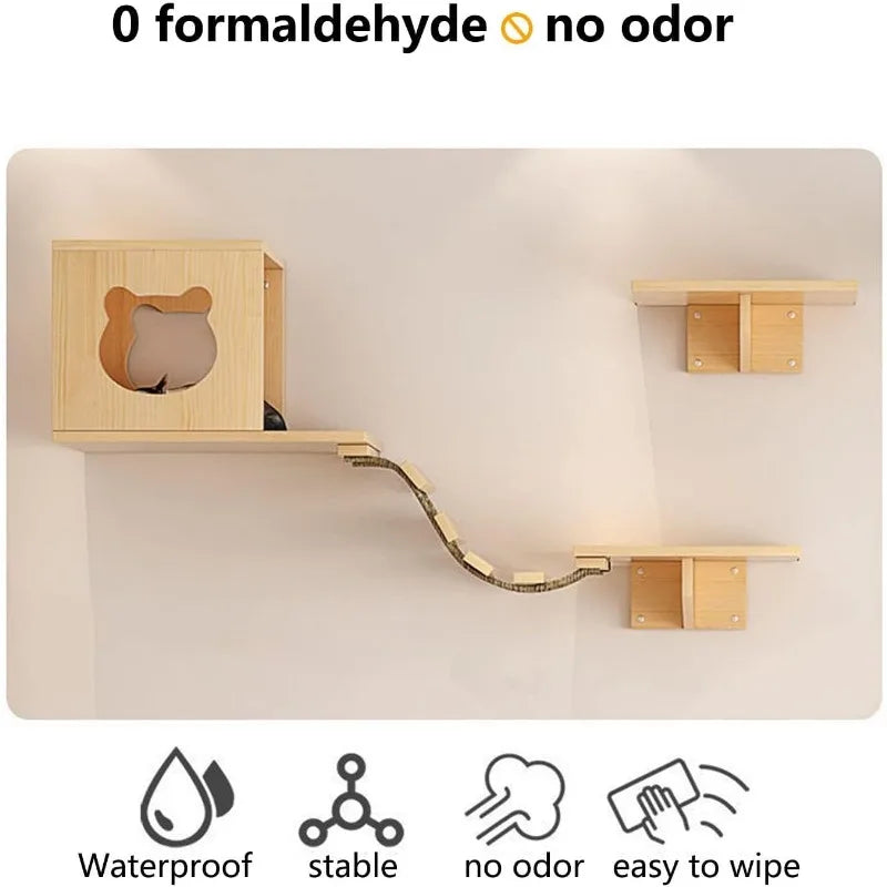 Cat Wall Shelves.