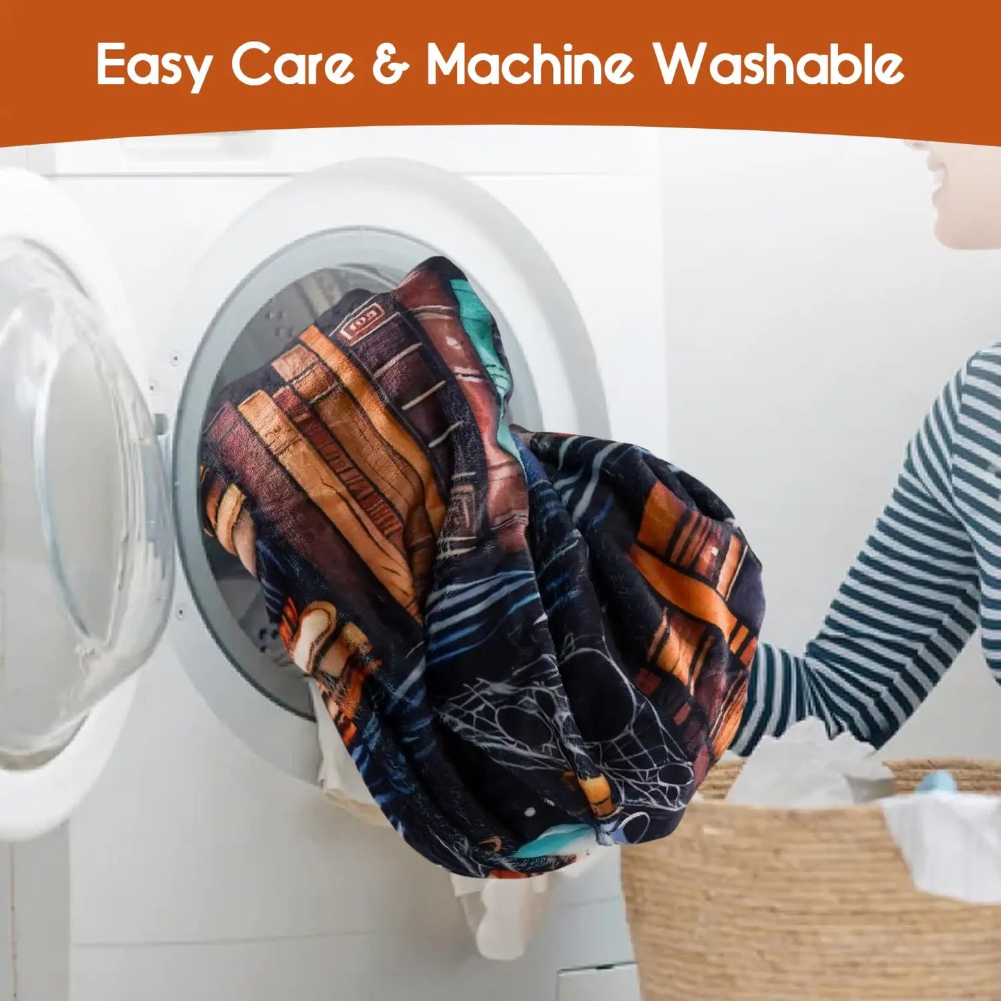 Book Lovers Blanket.