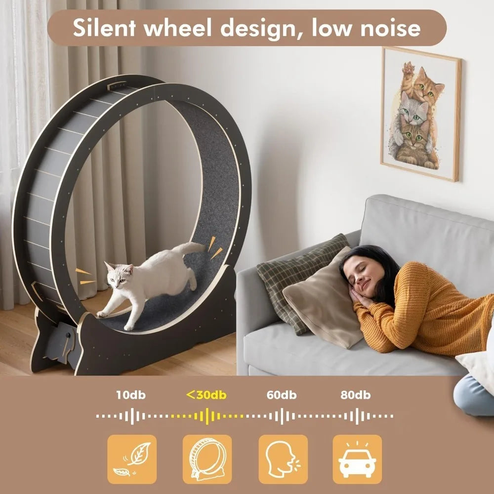 Cat Exercise Wheel.