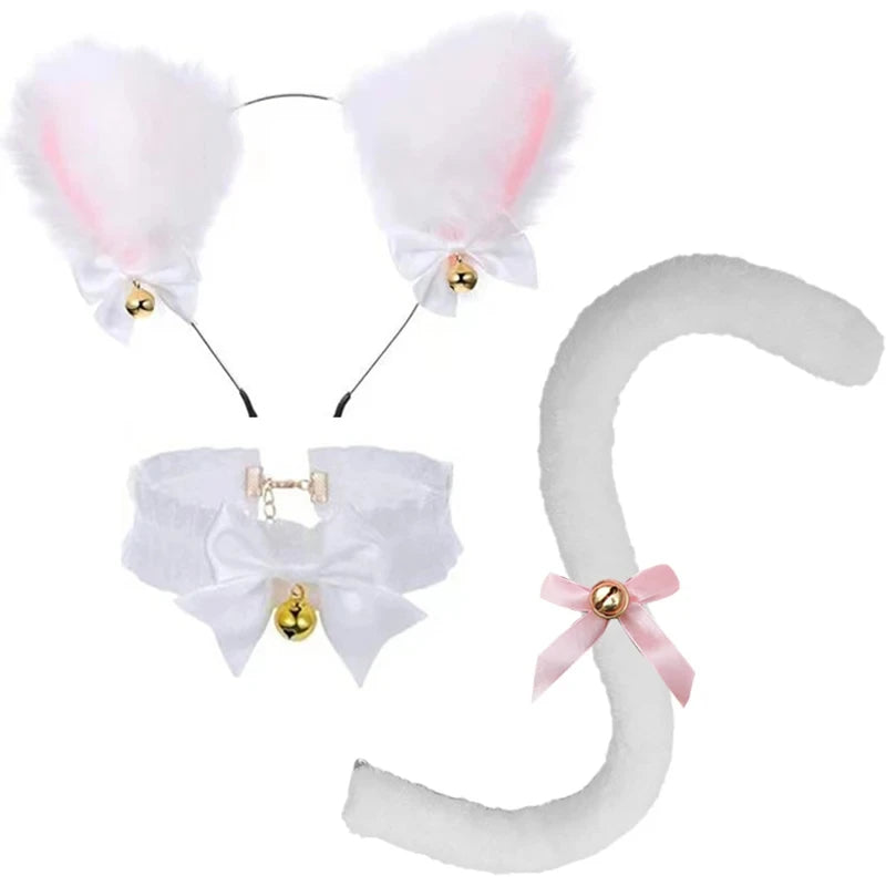 Furry Cat Ears and Tail.