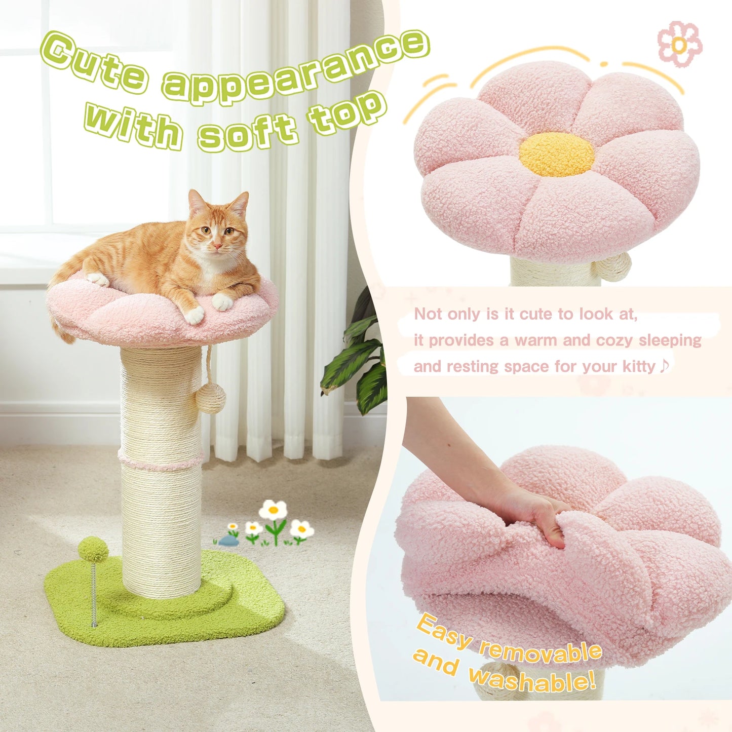 Flower Small Cat Tree.