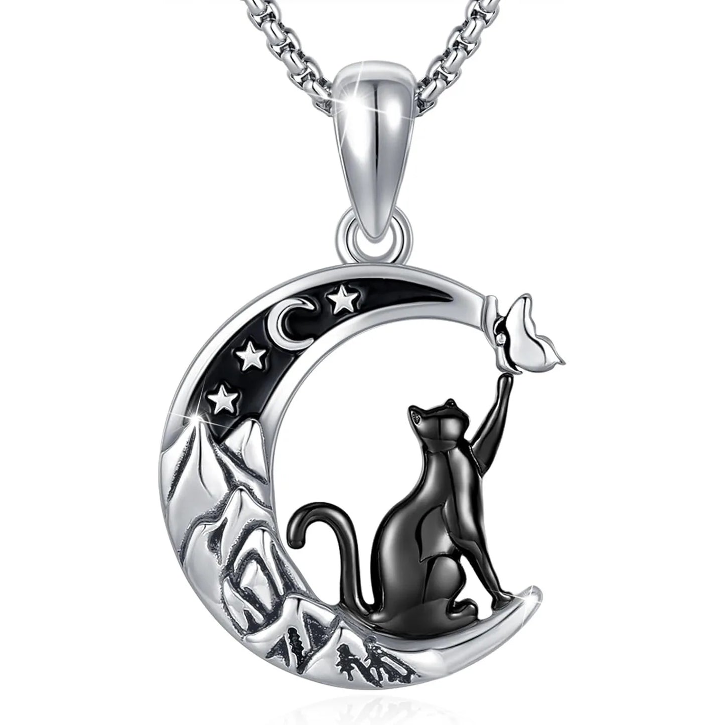 Black Cat Necklace.