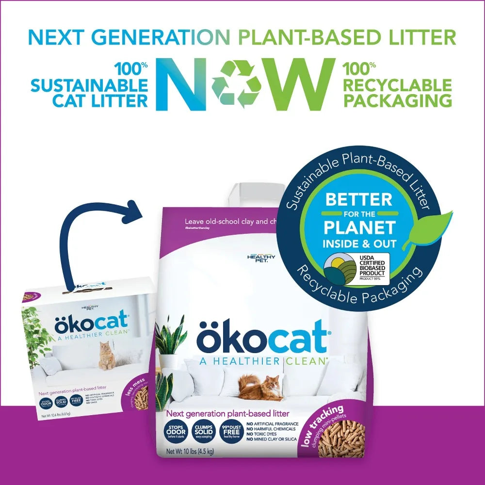 Okocat Cat Litter.