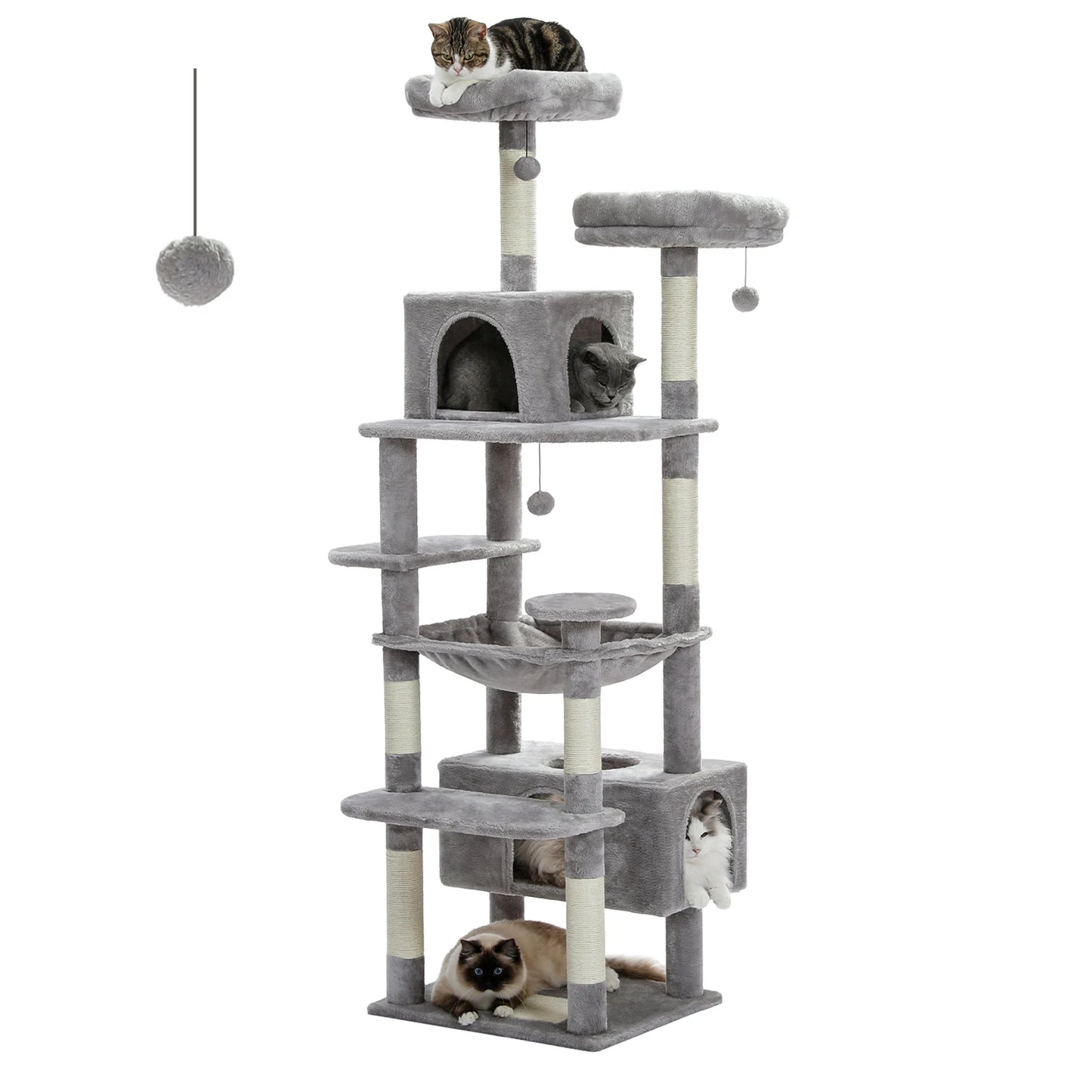 Large Cat Tree and Tower for Indoor Cats.