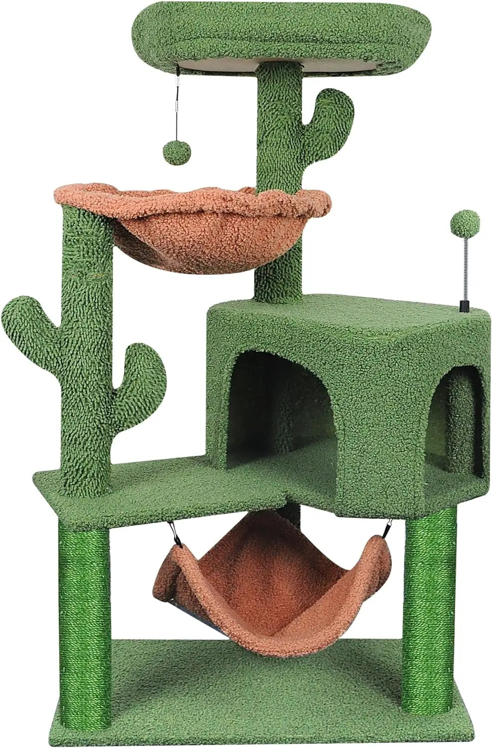 Cat Tree with Large Hammock.