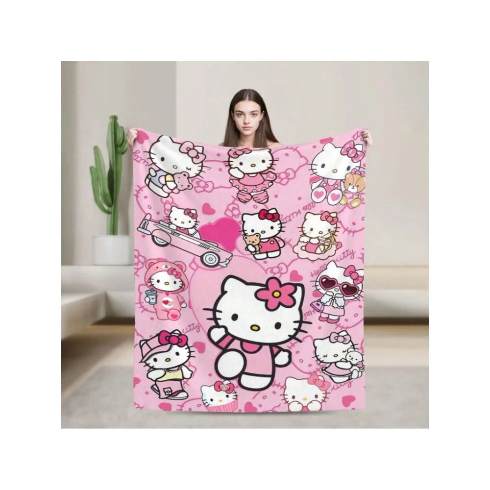 Hello Kitty Flannel Blanket.