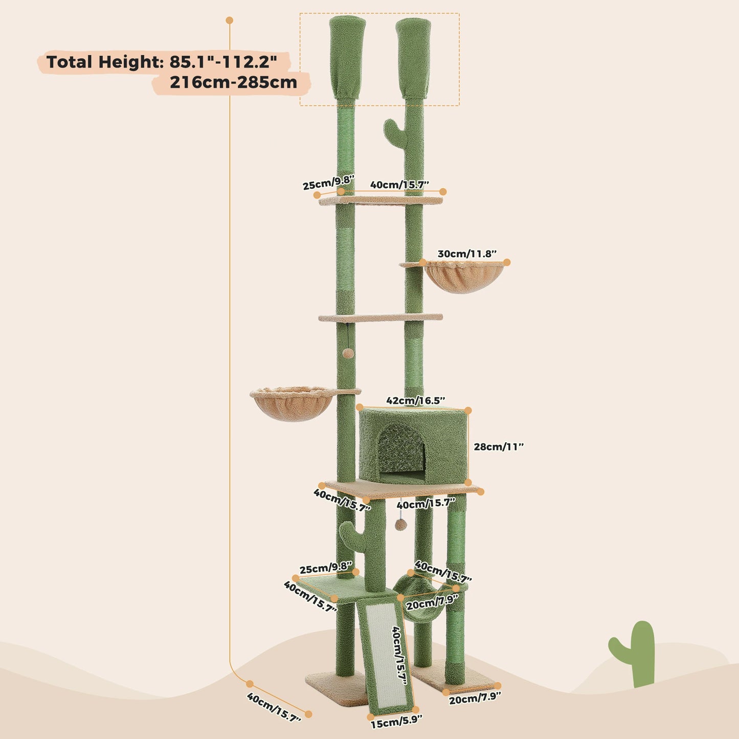 Cactus Cat Tree.