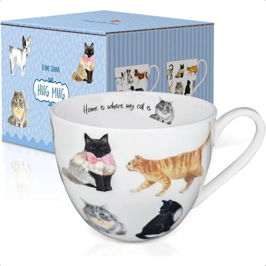 Cute Cat Mugs.