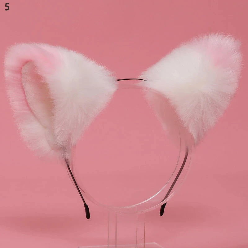 Furry Cat Ears and Tail.