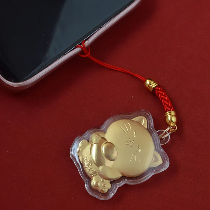 Acrylic Lucky Cat.