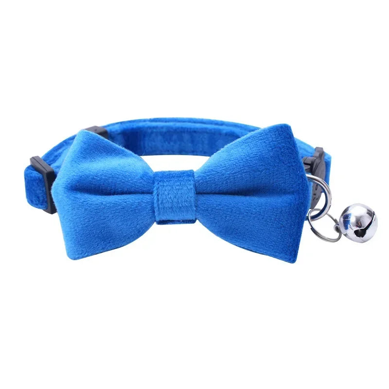 Adjustable Cat Bow Collar.