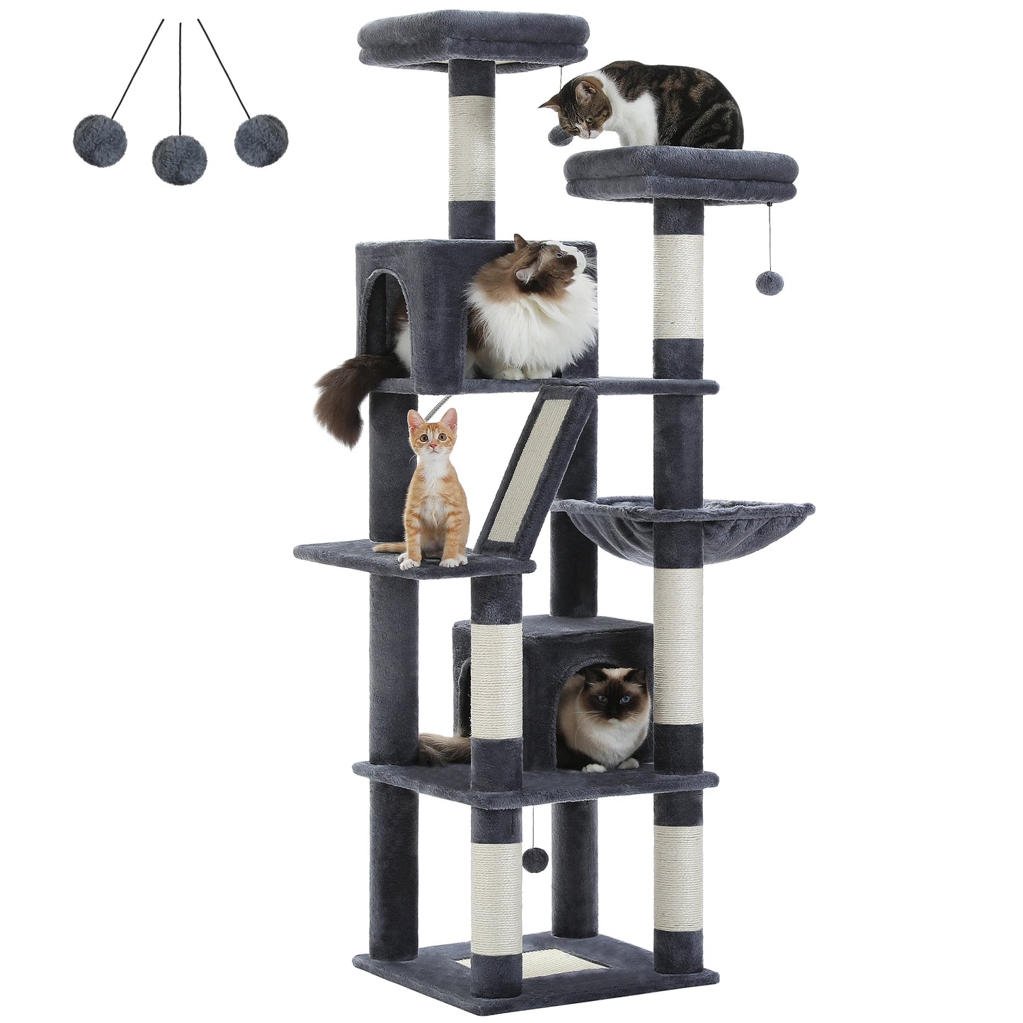 Cat Tree with Plush Condo.