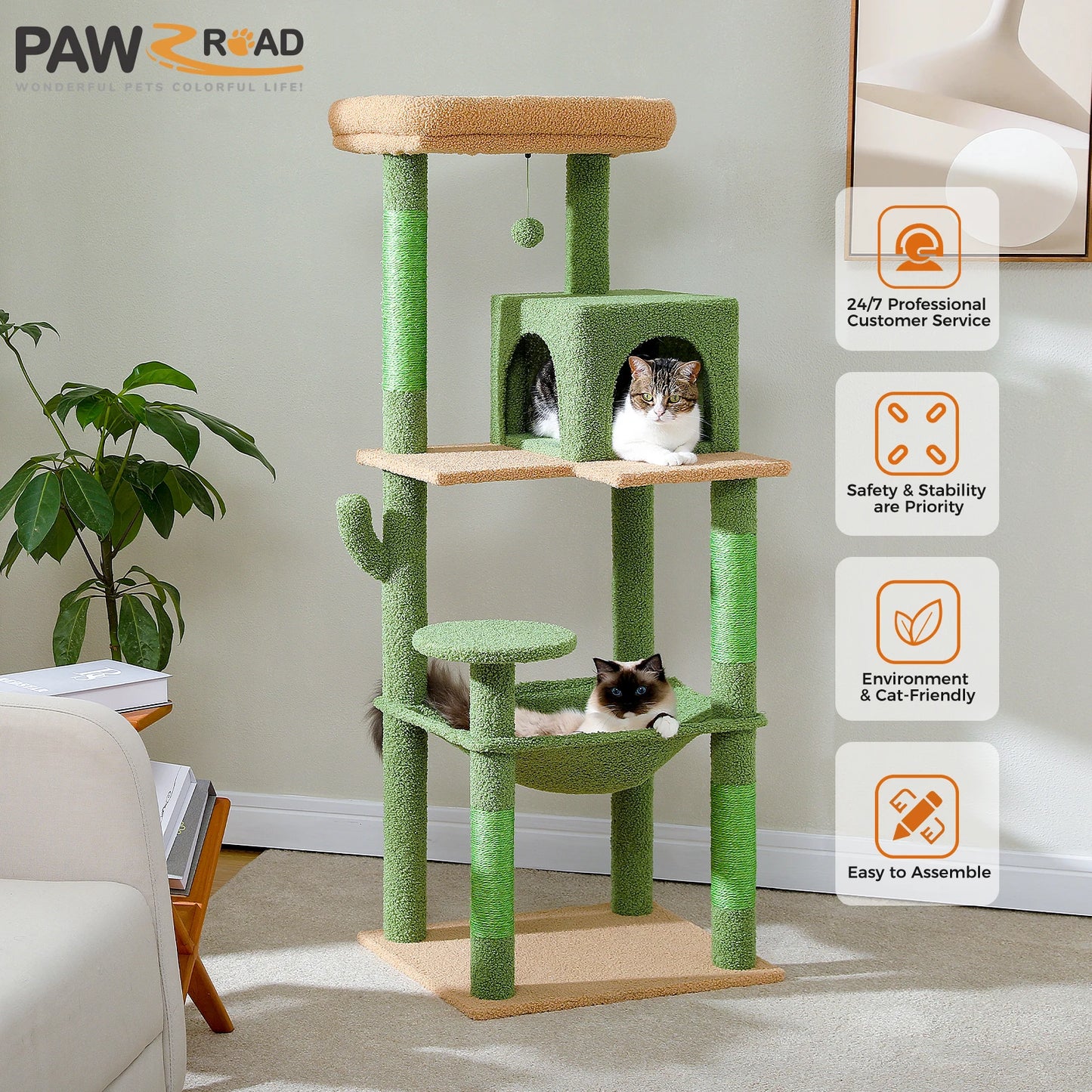 Cactus Cat Tree Tower.